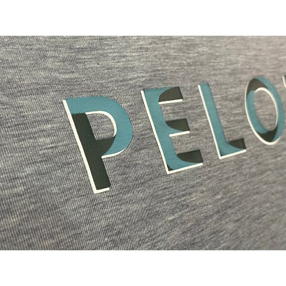 Peloton X Fourlaps T Shirt Mens L Gray Short Sleeve RE-UP Running Logo Tee - Picture 8 of 10